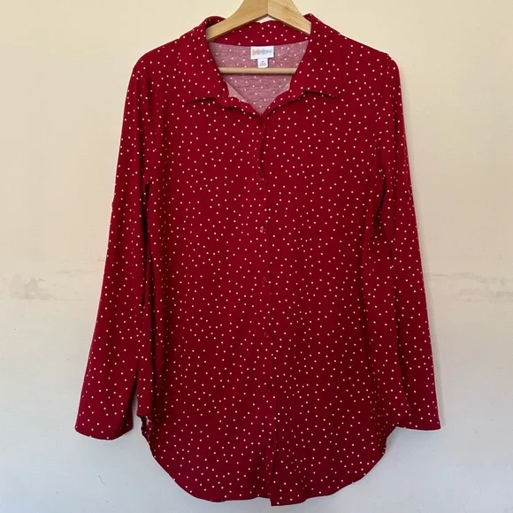 LuLaRoe Valentina Shirt - Picture 2 of 8
